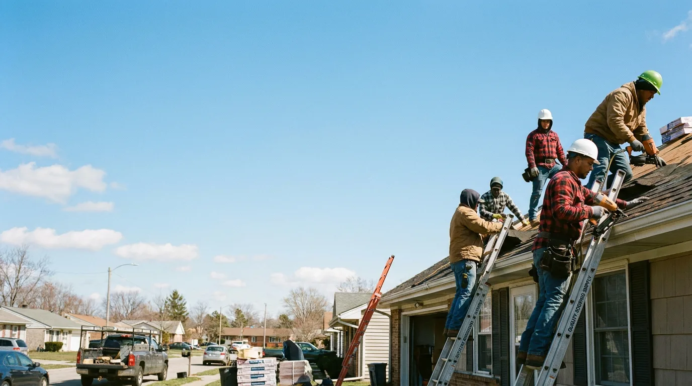 Roofing in Cashion, OK near me
